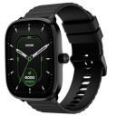 Noise Macro Smart Watch HD Display,Metallic Finish BT Calling, Functional Crown (Jet Black)...