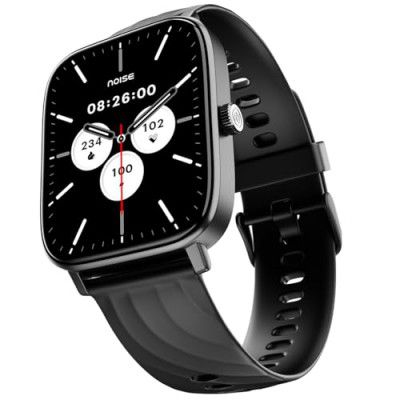 Noise Quad Call 1.81" Display, Smart Watch, 160+Hrs Battery Life,  (Jet Black)