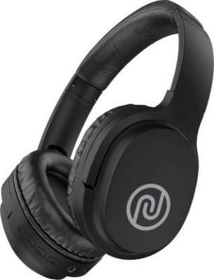 Noise One Wireless Bluetooth Headset (Soft Black - On the Ear)