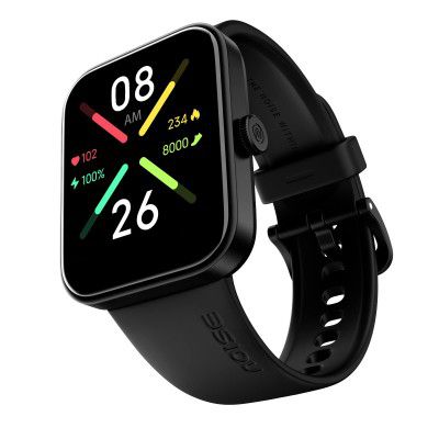 Noise Pulse Go Buzz Smart Watch with Advanced Bluetooth Calling, 1.69" TFT Display, SpO2, 100 Sports Mode with Auto Detection, Upto 7 Days Battery (2 Days with Heavy Calling) - Rose Pink