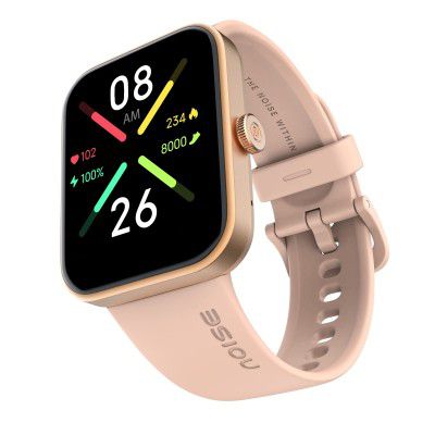 Noise Pulse Go Buzz Smart Watch with Advanced Bluetooth Calling - Rose Pink