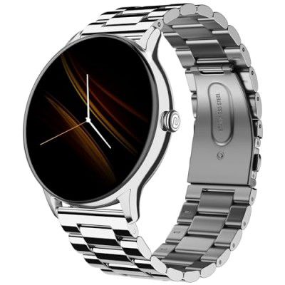 Noise Twist Go Round dial Smartwatch (Elite Silver)