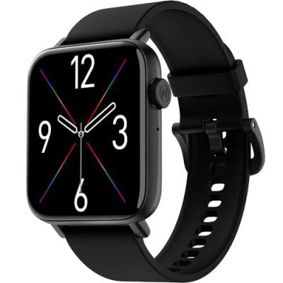 Noise Vivid Call 2 Smart Watch with 1.85” HD Display, BT Calling (Jet Black)