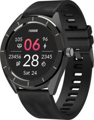 NoiseFit Endure Smartwatch (Black Strap)