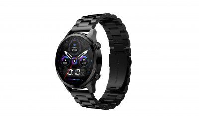 NoiseFit Halo Plus Smartwatch - Elite Black