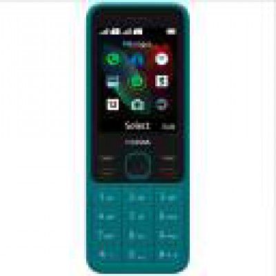 Nokia 150 Dual Sim Keypad Mobile, Wireless FM radio, Bluetooth, MP3 player  (Cyan)
