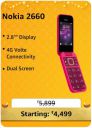 Nokia 2660 @ ₹4,499/- During Big Billion Days Sale...