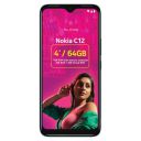 Nokia C12 Android 12 (Go Edition) Smartphone (2GB RAM + 2GB Virtual RAM) + 64GB Capacity...