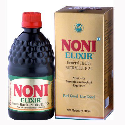 Noni Elixir - Genral Health Gold Healthy Juice, Immunity Booster, Natural Detoxifier Noni Juice, 500 ml