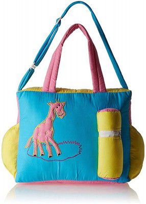 Nonibud Goodluck-New Born Baby Multipurpose Mother Bag With Holder Diapper Changing Multi Compartment For Baby