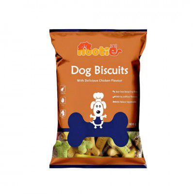 Nootie Chicken Dog Biscuits- Mixed Flavour for Adult Dogs | 900g (Pack of 1)