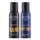 NORD Deodorant Body Spray For Men - Dare and Play Date 100 ml (Pack of 2)...