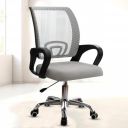 NORMAN JR, Ergonomic Desk Chair Mesh Computer Chair - Dark Black & White Handle...