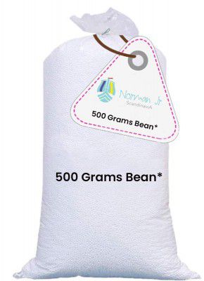 NORMAN JR Premium Virgin Grade Thermocol Balls Refill for Pillows, Sofa, Bean Bags, Soft Toys & Beans for Bean Bag Refill 500 Gram