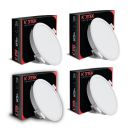 Nortek Sifra 12W LED Ceiling Lights for Living Room | Pack of 3...