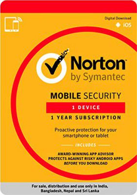 Norton Mobile Security - 1 Device - 1 Year (Email Delivery in 2 Hours - No CD)