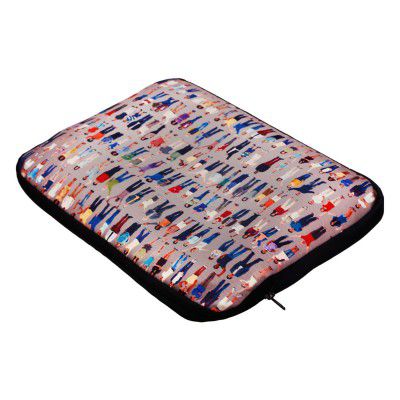 Nostaljia Multicolor Fabric 15.6 Inch Laptop Sleeve (Nls036)