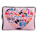 Nostaljia Multicolor Laptop Sleeve (NLS16)...