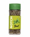 NOTCH Basil Herbs 15gm | Adds Distinctive Flavor to Salads, Pasta, Pizza and Other Dishes | Glass Bottle...