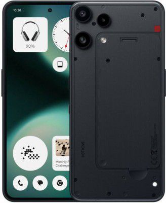 Nothing Phone (3a) Lite (Black, 128 GB + 8 GB RAM)