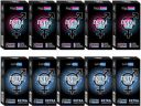 NottyBoy Extra Lubricated and Ribbed, Dotted, Contour, Long Lasting Combo Pack Condom  (Set of 10, 100 Sheets)...