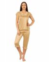 Noty Girl's Satin Solid Night Suit Set Pack of 1...
