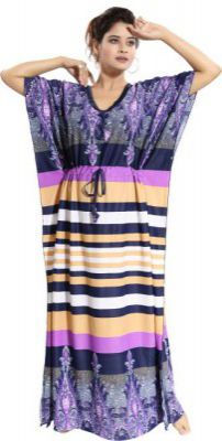 Noty Women Nighty (Multicolor)