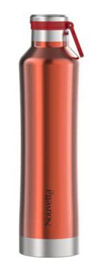 Nouvetta Jet Double Wall Stainless Steel Flask Bottle, 1000 ml - Red