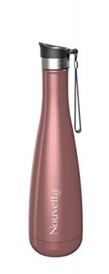 Nouvetta | Luft Double Wall Bottle 500 ML - Pink Metallic