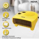 Nova ISI Mark NH 1234 Ultra Silent Fan Room Heater...
