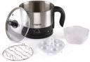 Nova Multifunction NKT-2729 Electric Kettle (1.2 L, Black, Silver)...