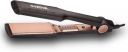 NOVA Temperature Control Professional NanoTitanium Coated NHS 901 Hair Straightener (Black, Gold)...
