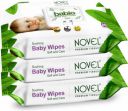 NOVEL Baby Wipes 80 Sheets pack of 3/with Lid  (240 Wipes)...