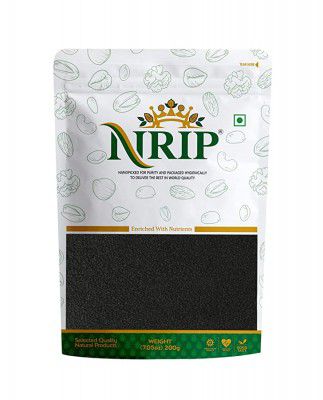NRIP Black Sesame Seeds (Kaale Til) 200 Gm