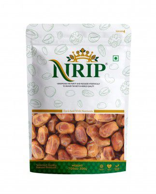 NRIP Golden Shaheen Zahidi Dates (Khajur) 200 Gm