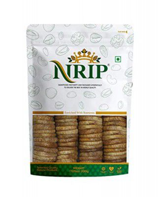NRIP Premium Dried Afghani Anjeer 200g I Low in Fat