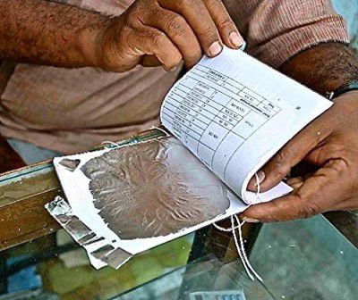 NRIP Silver Leaves (Chandi Vark) German Paper 10 Pc