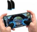 Ns Stuff Sleep-proof Screen Thumbs Finger Sleeve for PUBG Mobile Game(2ps) Set  (2 FINGER SLEEVES)...