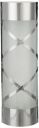 Ntu-285 Silver Glass & Steel Bath Light by tu casa Holder type-b-22 (Bulb not Included)...