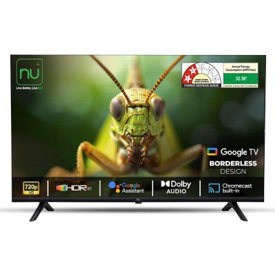 [Extra Rs.2999 OFF] NU (32") New 2025 Borderless Series 720p HD QLED Smart Google TV LED32QUGNX