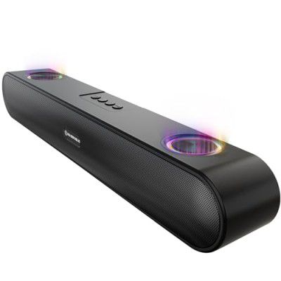 Nu Republic PartyBox 16 I 16W Bluetooth Speaker, SoundBar with X-Bass Technology (Black)