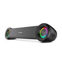 Nu Republic Partybox 180 with 18W Output | Vibrant RGB Light Bluetooth Soundbar (Black)...