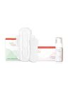 Nua Combo - Ultra Thin Rash Free Sanitary Pads for Women - 12 Pads || 3 Heavy Flow Pads, 5 Medium Flow Pads and 4 Light Flow Pads || Zero Toxins || Free Disposal Cover with each, Everyday Pantyliners,...