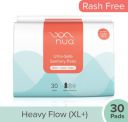 Nua Ultra Safe| 30 Heavy Flow -XL+ | SUPER SAVER PACK | Leakproof & Toxic Free Sanitary Pad  (Pack of 30)...