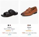 Nubeno Men's Leather footwear up to 88% off...