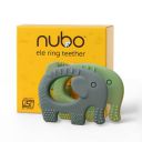 Nubokind Silicone Baby Teether Ring Set | BIS Certified Multi-Textured Newborn Chew Toy | Pack of 2...