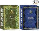 Nuerma Science Henna & Indigo Powder Hair Color for Silky, Smooth Healthy Hair-(100 GM Each, Pack of 2) 200 GM...