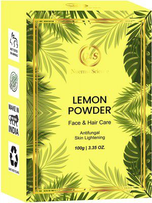 Nuerma Science Lemon Peel Powder for Vitamine C & Skin Lightening Brightening