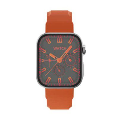 NUMBER TalkFit Pro 1.85" HD Display BT Calling Metal Frame with Rotating Crown AOD Smartwatch