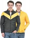 Numero Uno Men's Bold Ascent Bumblebee Puffer Jacket || Reversible Jacket...